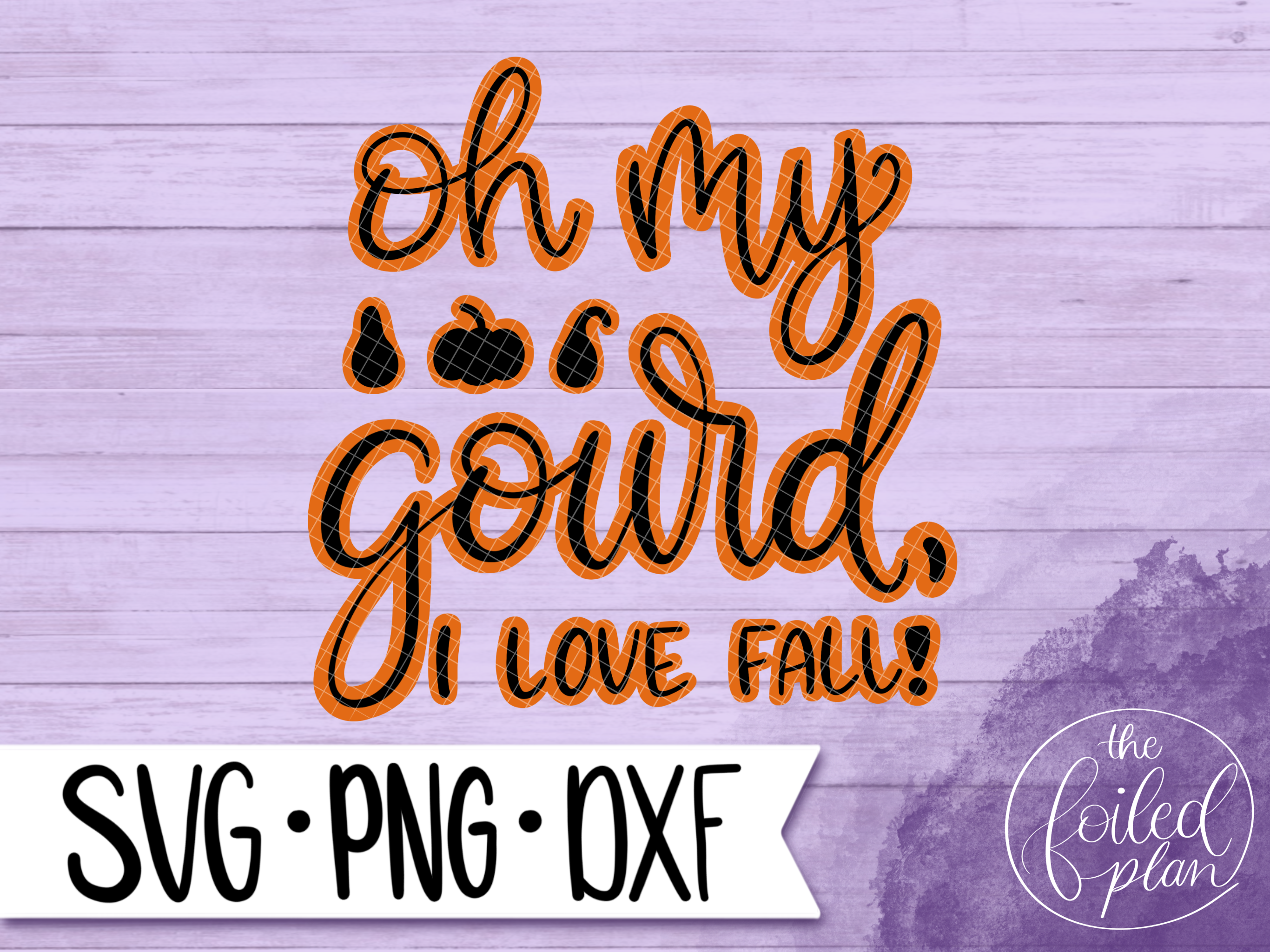 Oh my Gourd, I Love Fall!