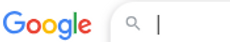 Image of the Google search bar