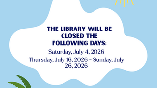 July Closing and New Audiobooks