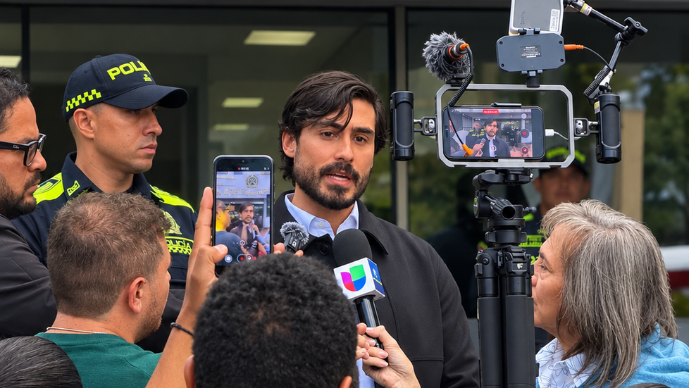 Samuel Adrián queda en libertad tras 10 días de arresto en Colombia