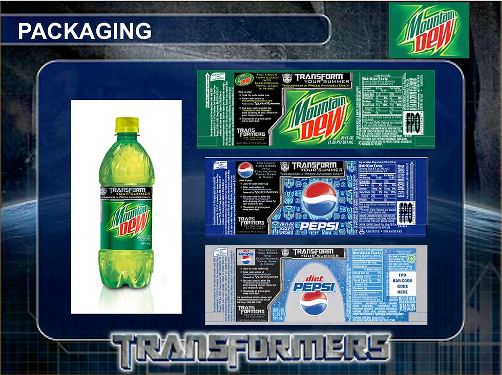 MOUNTAIN DEW/TRANSFORMERS