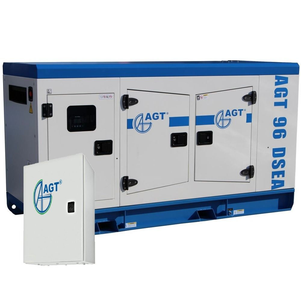 Generator diesel trifazat AGT 132 DSEA 400V 127kVA stationar insonorizat cu ATS