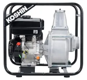 Miniatură: Motopompa ape murdare Koshin STV-100X-BAE motor Koshin K300 Ø100 mm  90 mc/h