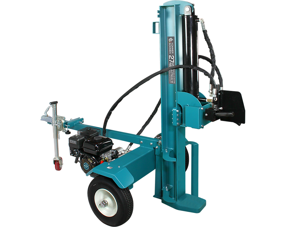 Miniatură: Despicator lemne/busteni 27 t, hidraulic,  Konner & Sohnen  KS 27THG 65/55