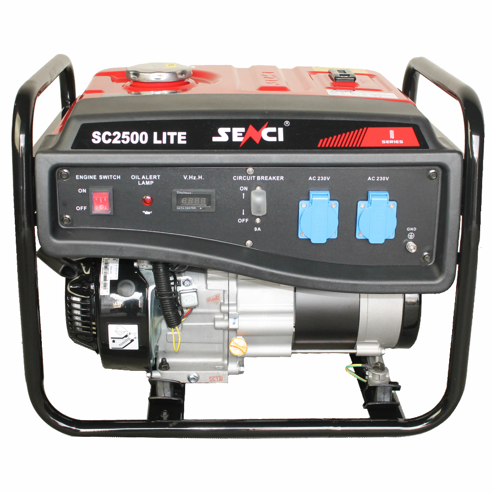 Generator curent SENCI SC-2500 LITE, Putere max. 2.2 kW, 230V, AVR, benzina