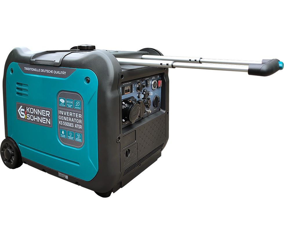 Miniatură: Generator de curent cu invertor silent 230V 5,5 kW Konner  KS 5500iES ATSR