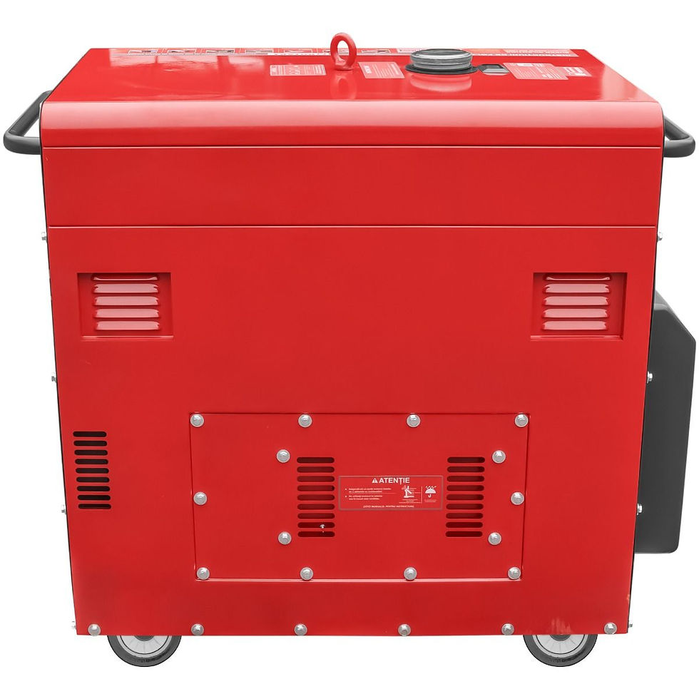 Miniatură: Generator curent insonorizat Rotakt RODE9500Q 6.6kW 230V AVR cu ATS
