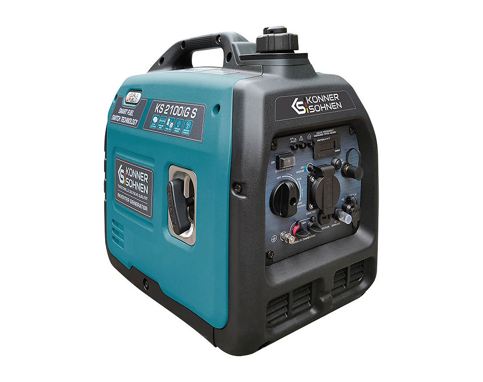 Miniatură: Generator de curent cu invertor silent 230V 2,0 kW  Konner & Sohnen KS 2100iG S