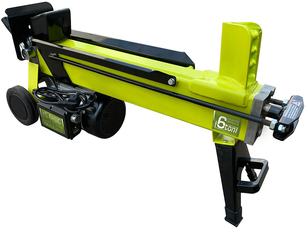 Miniatură: Despicator lemne/busteni 6t, electric, Konner & Sohnen 6THE 52/30