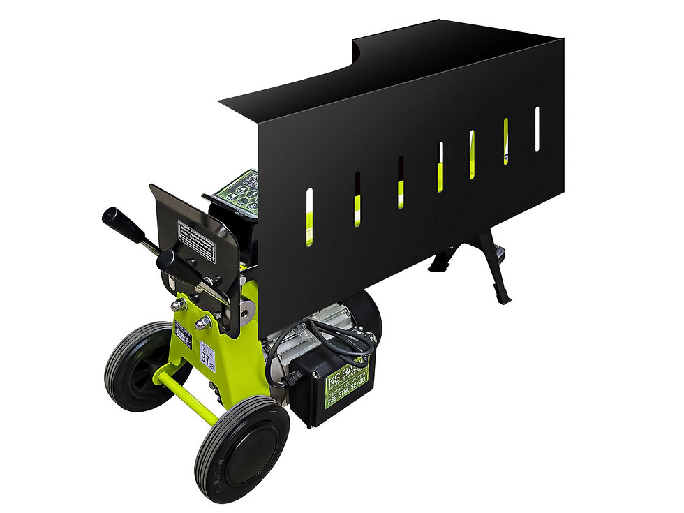 Miniatură: Despicator lemne/busteni 6t, electric, Konner & Sohnen 6THE 52/30