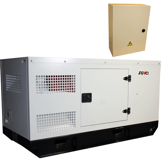 Generator de curent insonorizat SENCI SCDE19i-YSM max. 19 kVA 230V fara ATS