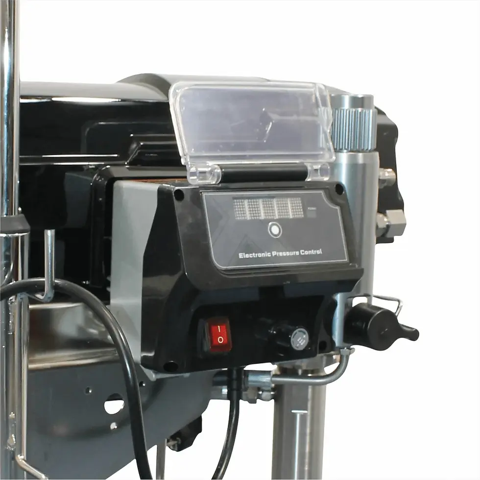 Miniatură: Pompa de zugravit, vopsit, Bisonte, PAZ 51X, debit 5.1 l/min, pe piston