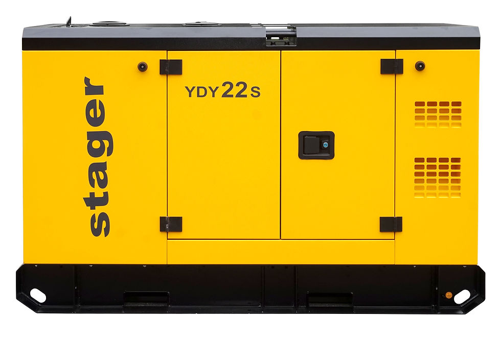 Stager YDY22S Generator insonorizat diesel monofazat 16kW, 87A, 1500rpm