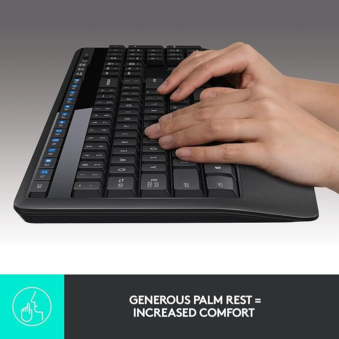 Thumbnail: Logitech MK345 Wireless Keyboard and Mouse Set