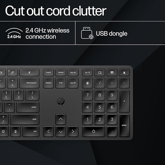 Thumbnail: HP 450 Full Multi-Device Bluetooth Wireless