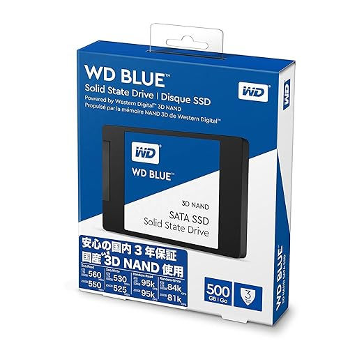 Thumbnail: WD Blue 3D NAND SATA SSD 2.5”/7mm