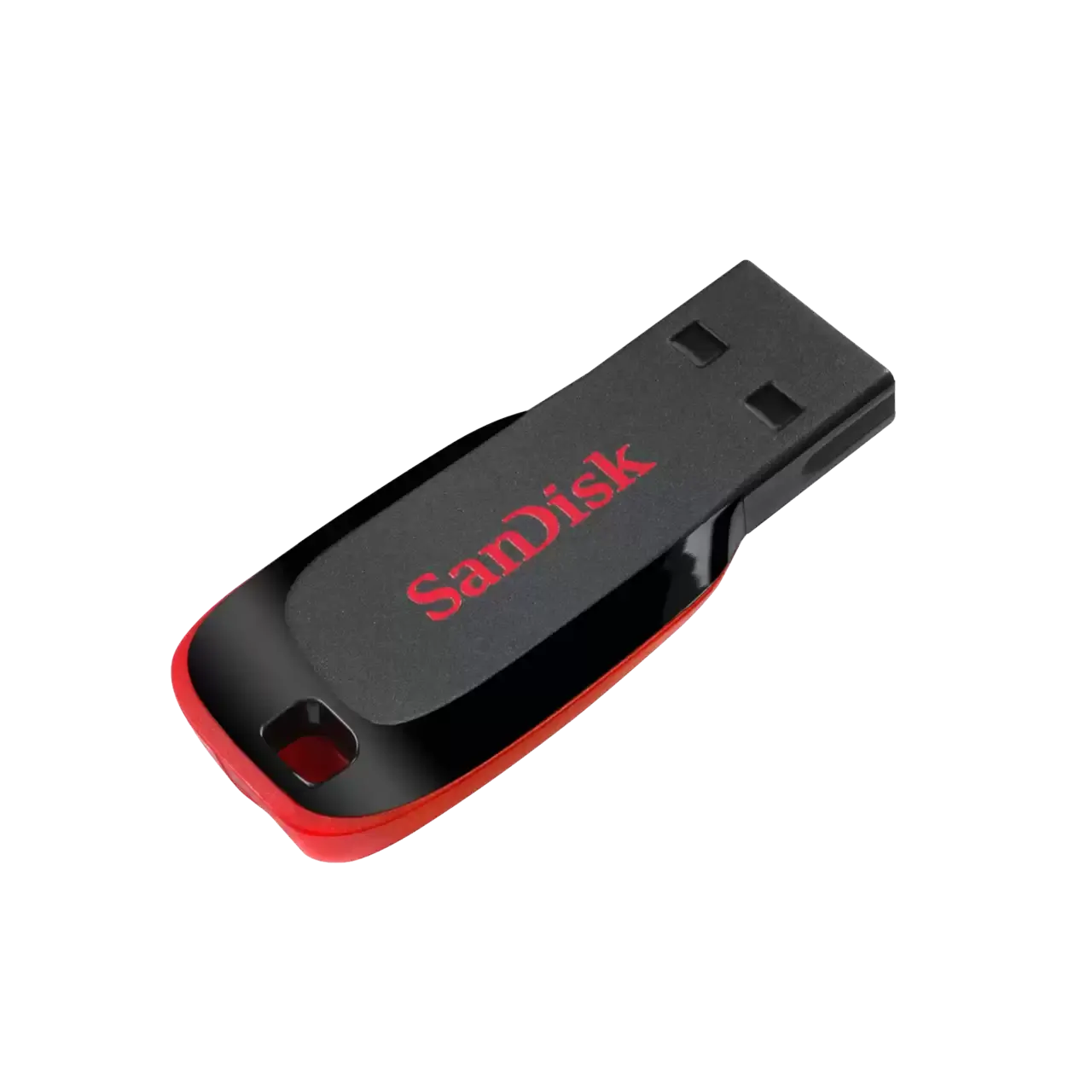 SanDisk Cruzer Blade USB 2.0 64 GB Flash Pen Drive (Red, Black)