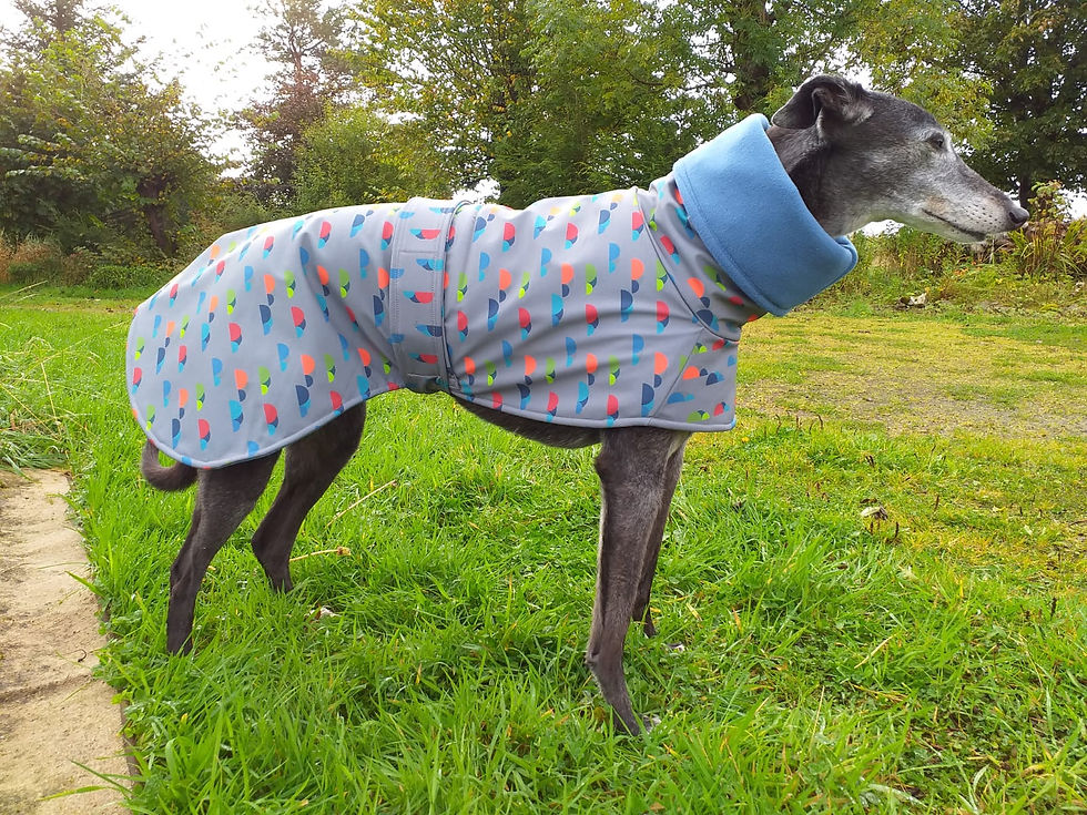 Thumbnail: Jazzy Fusion Winter Coat Grey Clouds