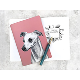 Beth Goodwin Designs Whippet Notebook