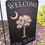 Thumbnail: Palmetto Tree Personalized Metal Garden Flag