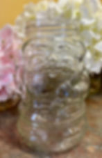 Thumbnail: Vintage Clear Glass Santa Claus Candy Jar