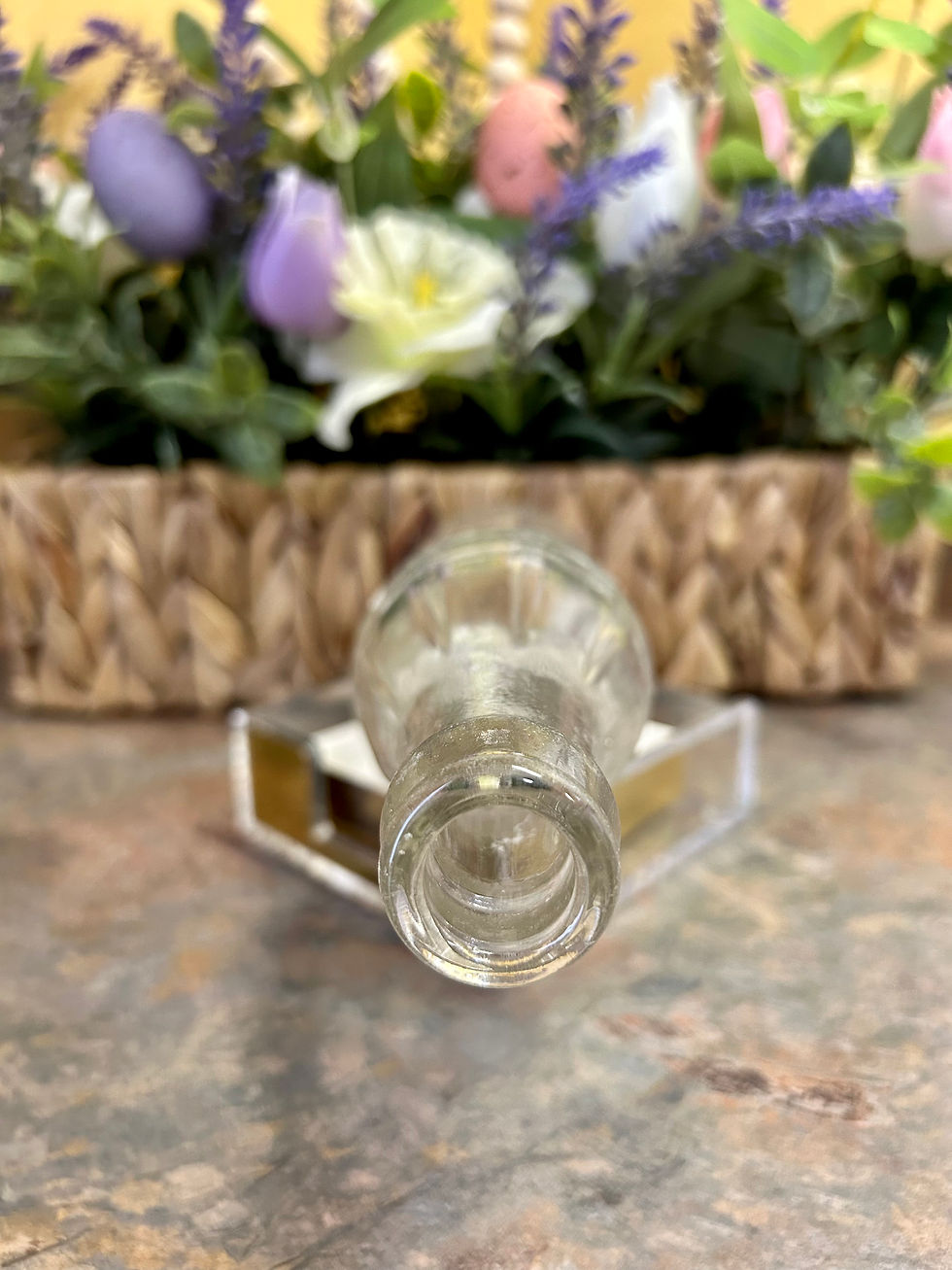 Thumbnail: Beautiful United Beverage Co. Menominee, Michigan Clear Glass Bottle