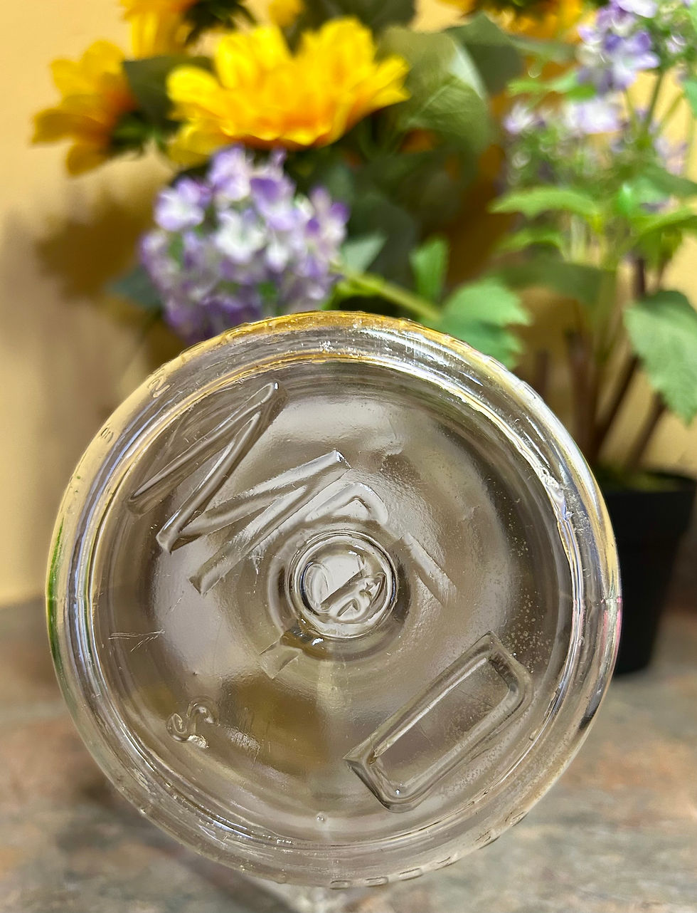 Thumbnail: Beautiful Vintage McFarland Dairy Glass Milk Bottle One Quart