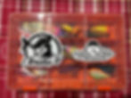 Thumbnail: Tray #526- (17) Lipless Lures (size 06) w/ autographed tray