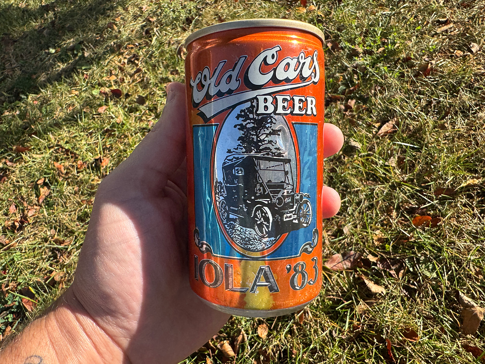 Thumbnail: OLD CARS BEER can IOLA ‘83