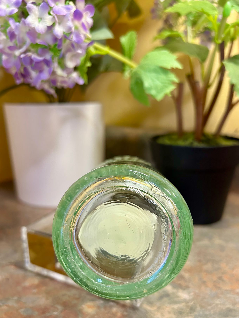 Thumbnail: Iconic "Gillett Bottling Works" Gorgeous Glass Bottle with Aqua-Colored Hue