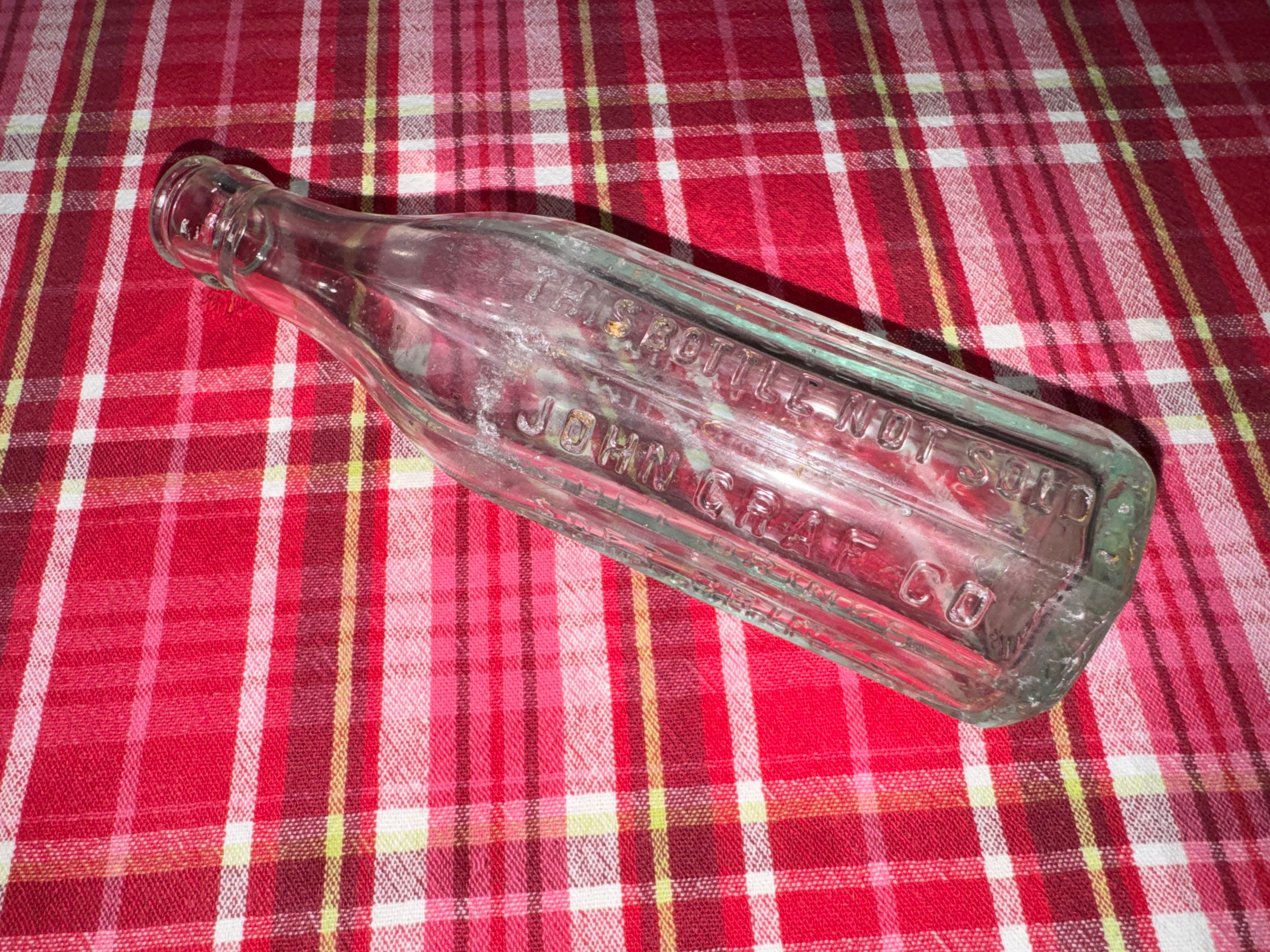 JOHN GRAF CO bottle
