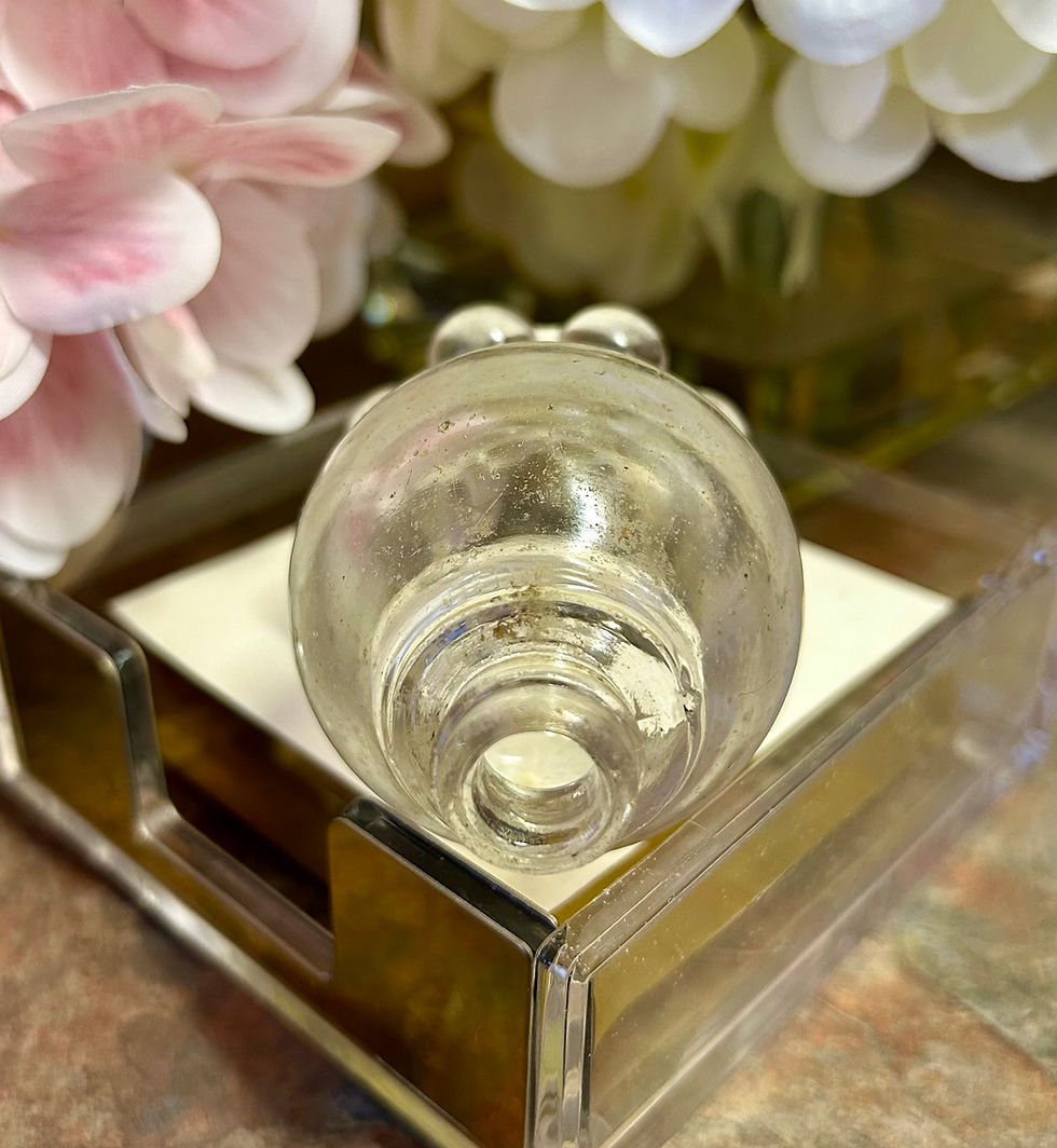 Thumbnail: Imperial Glass Candlewick Clear Glass Shaker With Eight Beads