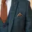 Thumbnail: MARC DARCY Marine Blue Tweed 3 Pc Suit