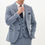 Thumbnail: Sky Blue Check Three Piece Suit