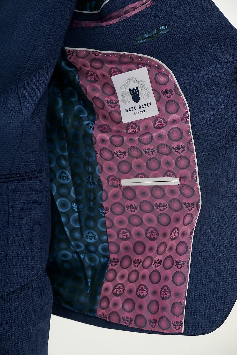 Thumbnail: Navy Blue Three Piece Suit