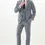 Thumbnail: Sky Blue Tweed Three Piece Suit