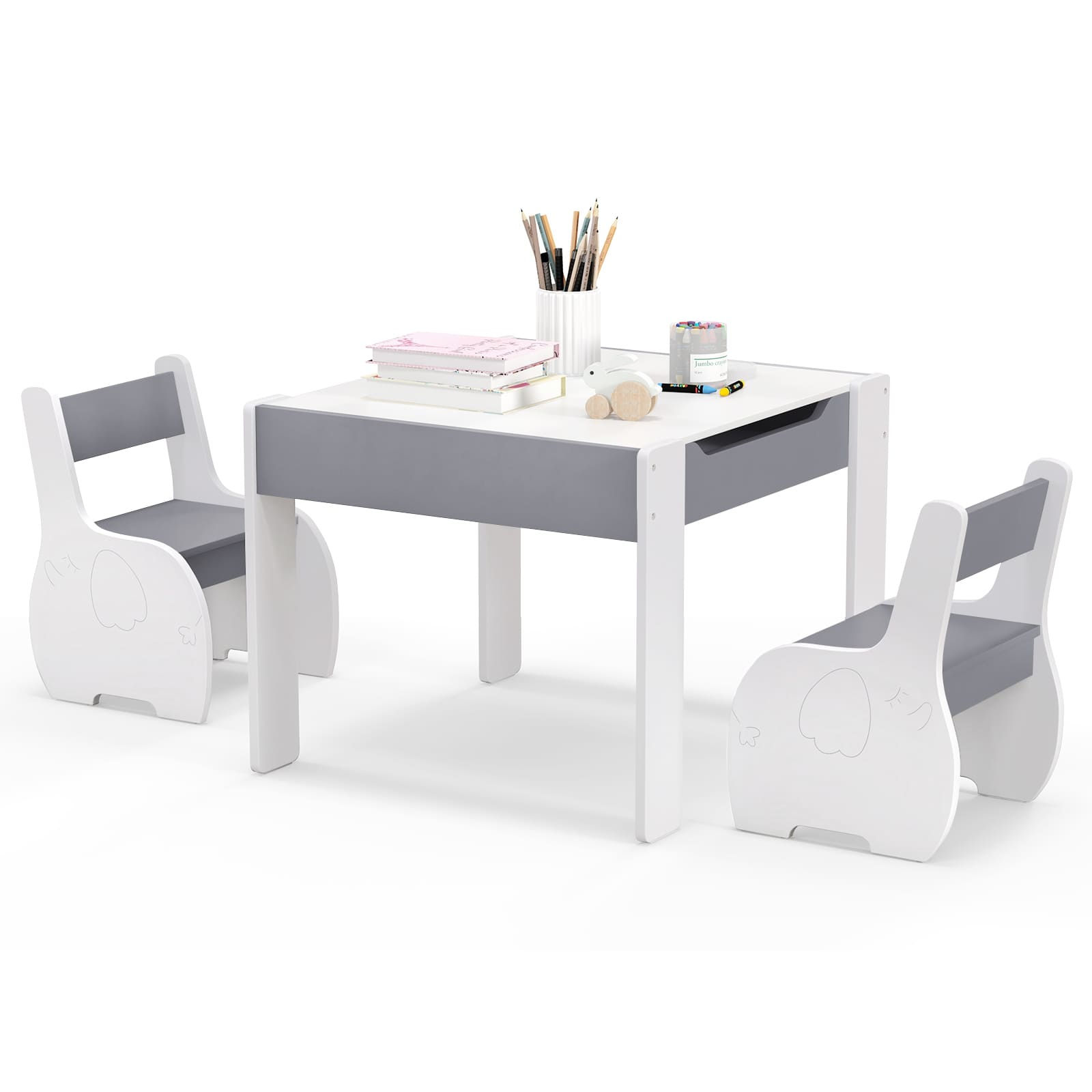 Montessori Toys - Kids Table and Chair Set