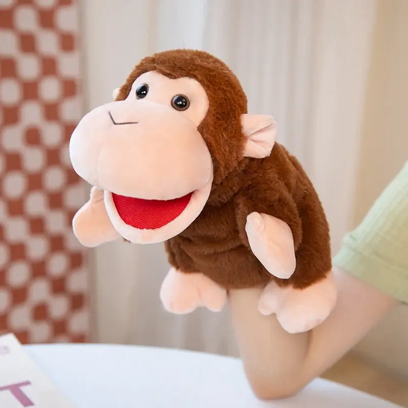 Thumbnail: monkey plush hand puppet.