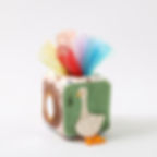 Montessori Baby Toys - Plush Baby Tissue Box Toy