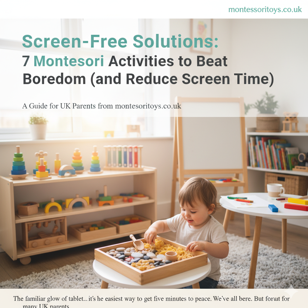 7 Screen-Free Montessori Activities | Montessori Toys UK