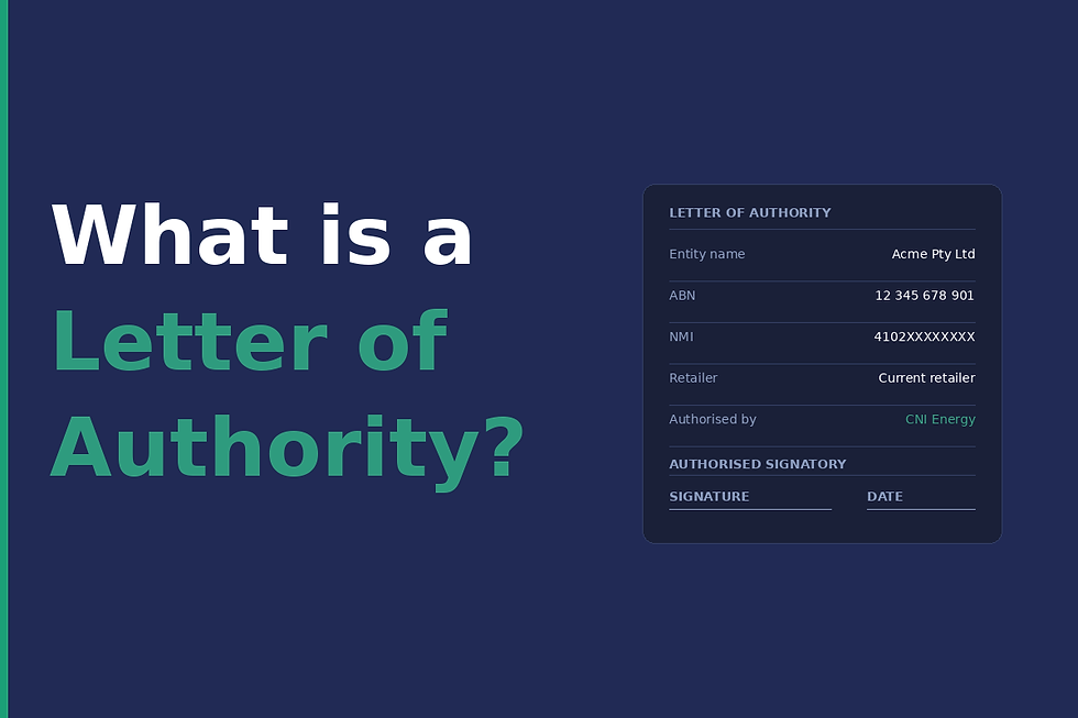 What Is a Letter of Authority (LOA)?