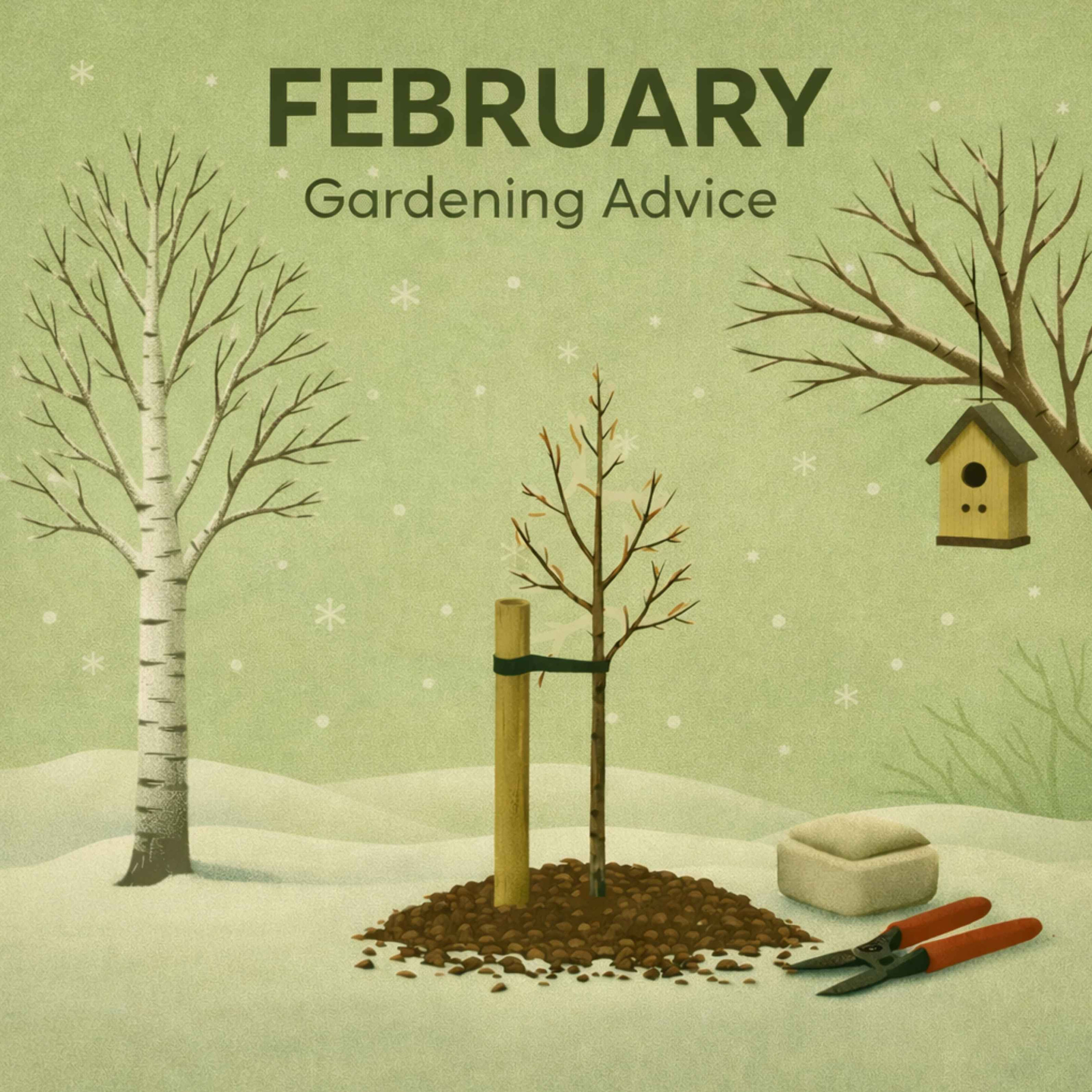February Gardening Advice for Trees in the UK