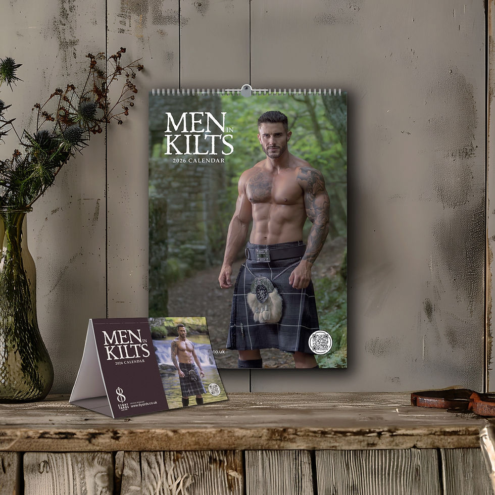 Men in Kilts Calendar 2026 A3