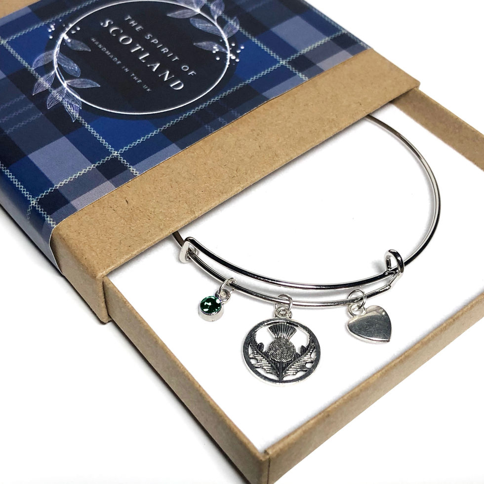 Scottish Thistle Bangle