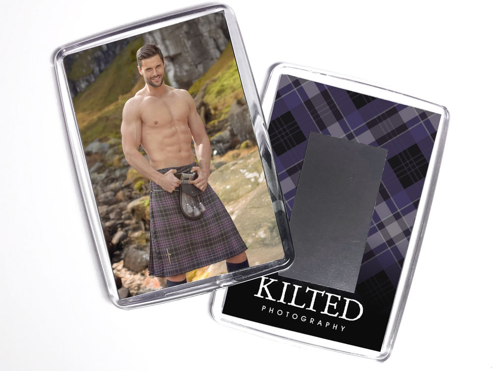 Men in Kilts Fridge Magnet (Paul)