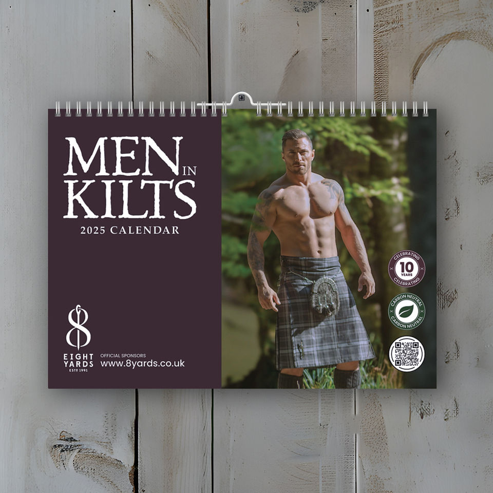 Men in Kilts Calendar 2025 A4