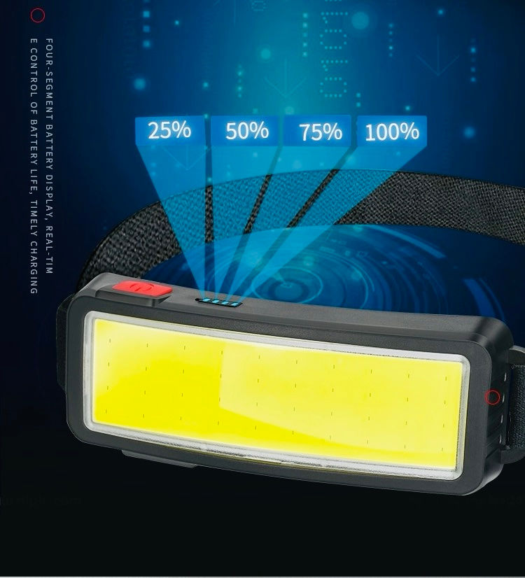 Miniatura: 1003 LINTERNA MINERA 1003 VINCHA LED CON INDICADOR DE BATERIA