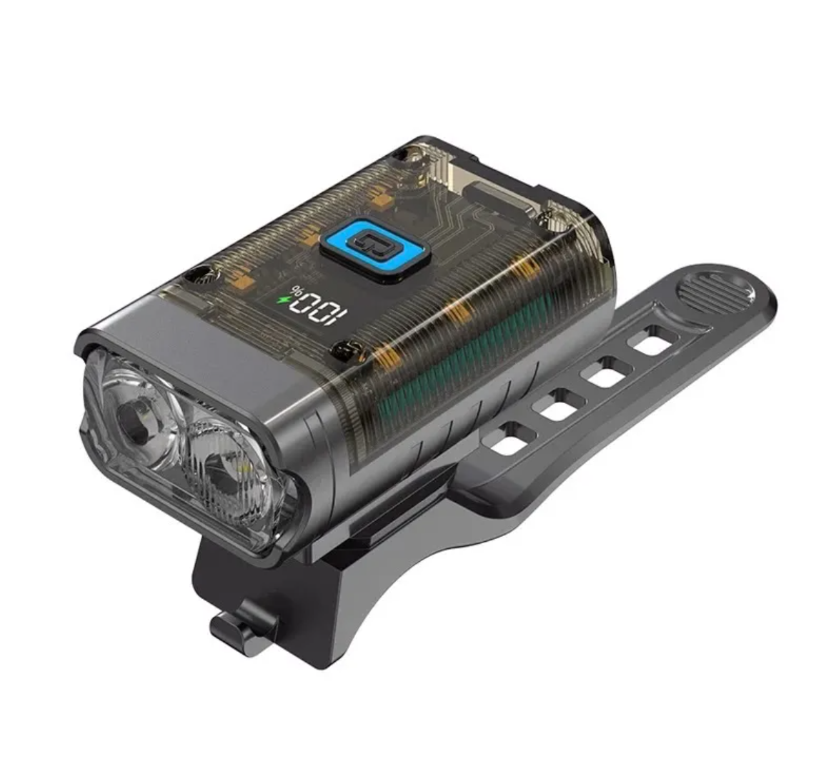 20028 LUZ DELANTERA 720 LUMENS DISPLAY DIGITAL LED USB RECARGABLE