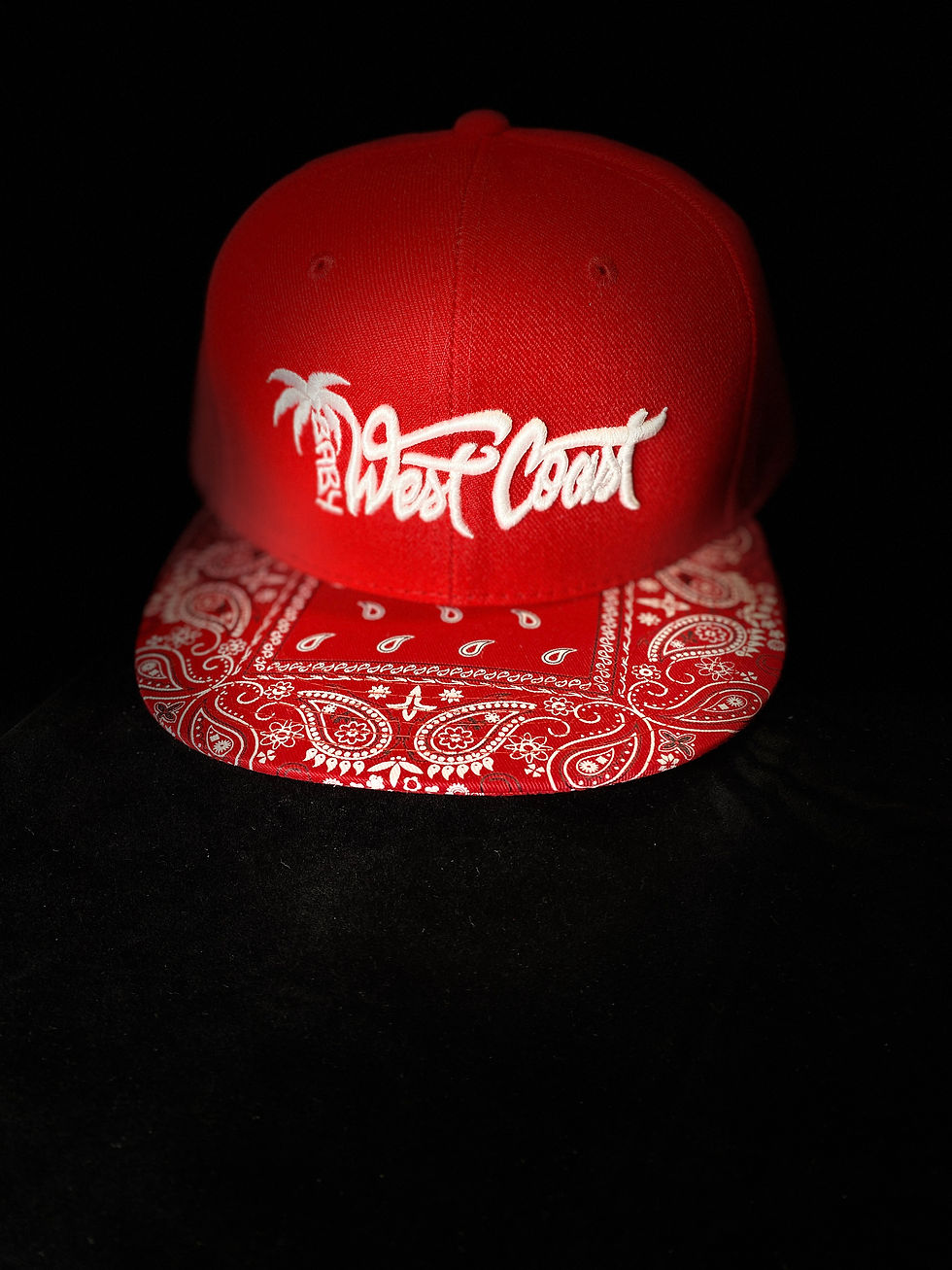 Thumbnail: "Baby WestCoast" Bandana Palm Tree Snapback Style #2