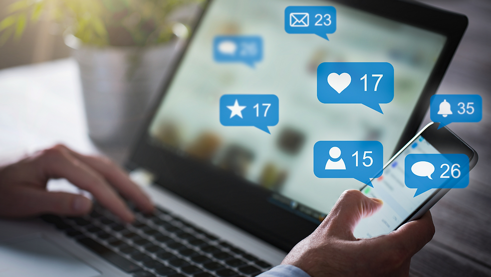 Social media distractions